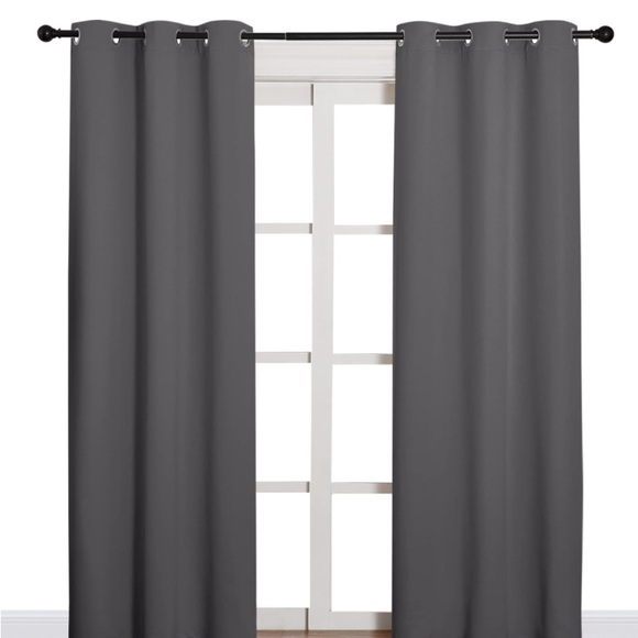 NWOT Set Of Blackout Curtains🩶 - Picture 2 of 7